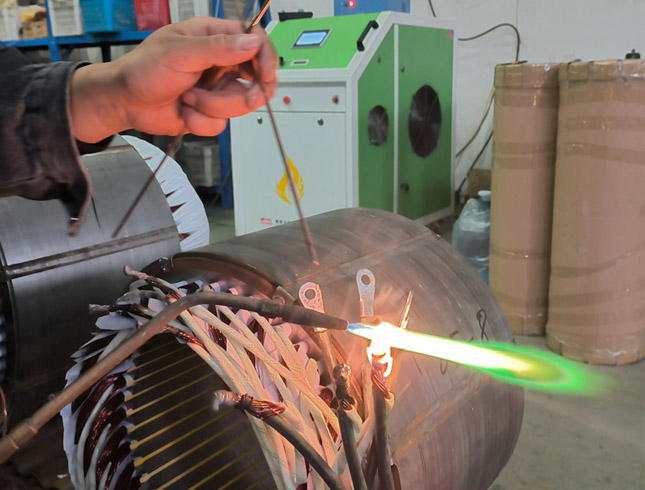 no pre-stripping enameled wire welding machine